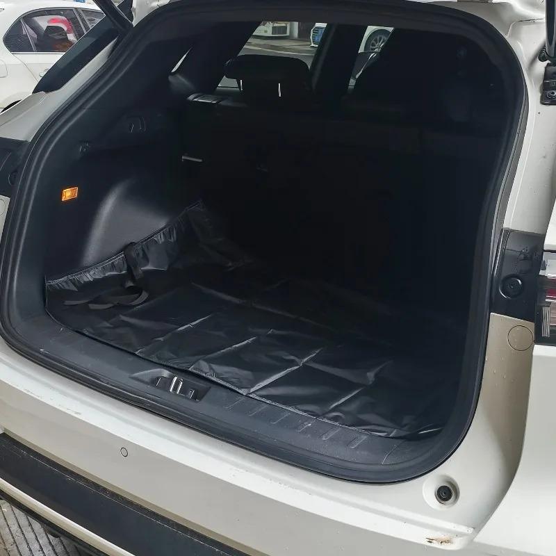 Universal Car Trunk Mat Waterproof Dustproof Polyester Fiber Cargo Liner Luggage Anti Dirty Pad Vehicle Accessories