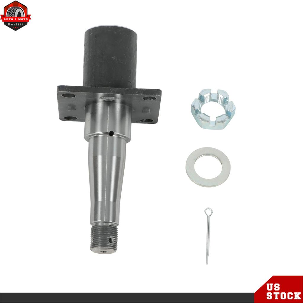 1/2/4 Sets Trailer Spindle #84 Axle Welded 2in Round w/Brake Flange For 3500 lbs