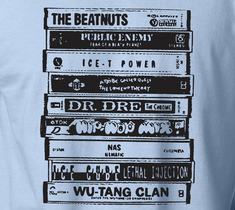 

Hip Hop THE BEATNUTS TAPES Old School Rap DJ Wu Tang Clan Nas S-6XL Tee Unisex T-Shirt S