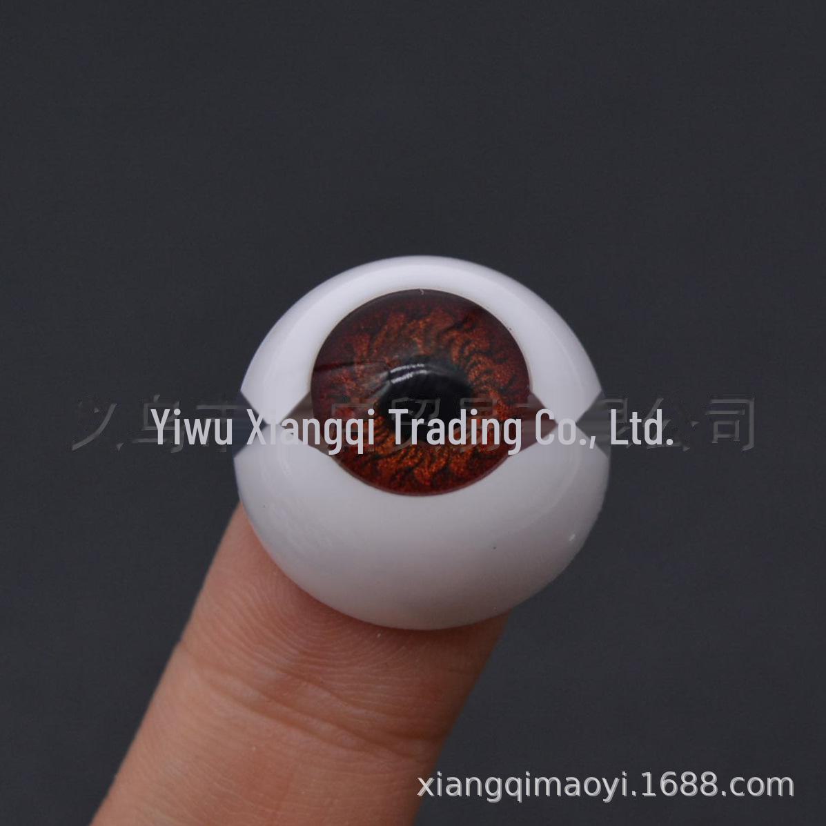 

Реалістичні тривимірні аксесуари для лялькових очей із смолою з ефектом підсвічування 22mm - Overall Diameter