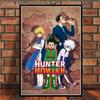 Classic Japanese Anime Canvas Painting Hunter X Hunter Posters and Prints Abstract Wall Art Pictures for Kids Living Room Decor
