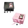 Fake Flower Box Jewelry Gift Box Decoration Empty Container Organizer for Festival Gift, Type 1