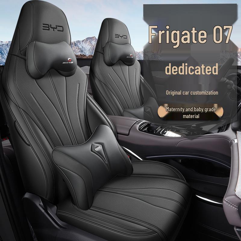 BYD Frigate 07 All-Season Leather Car Seat Cover – Fully Enclosed Universal Fit.