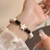 JMXD-Ceramic Five-pointed Star Bracelet New Chinese Ethnic Style Bracelet Women's National Style Literary Small Fresh Jewelry Beads