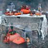 Halloween Decorative Gauze Horror Creepy Fabric Cloth Scary Haunted House Prop Spooky Retro Tattered Gauze For Halloween