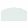 Fireplace Glass Plate Transparent 100 x 50 cm Glass