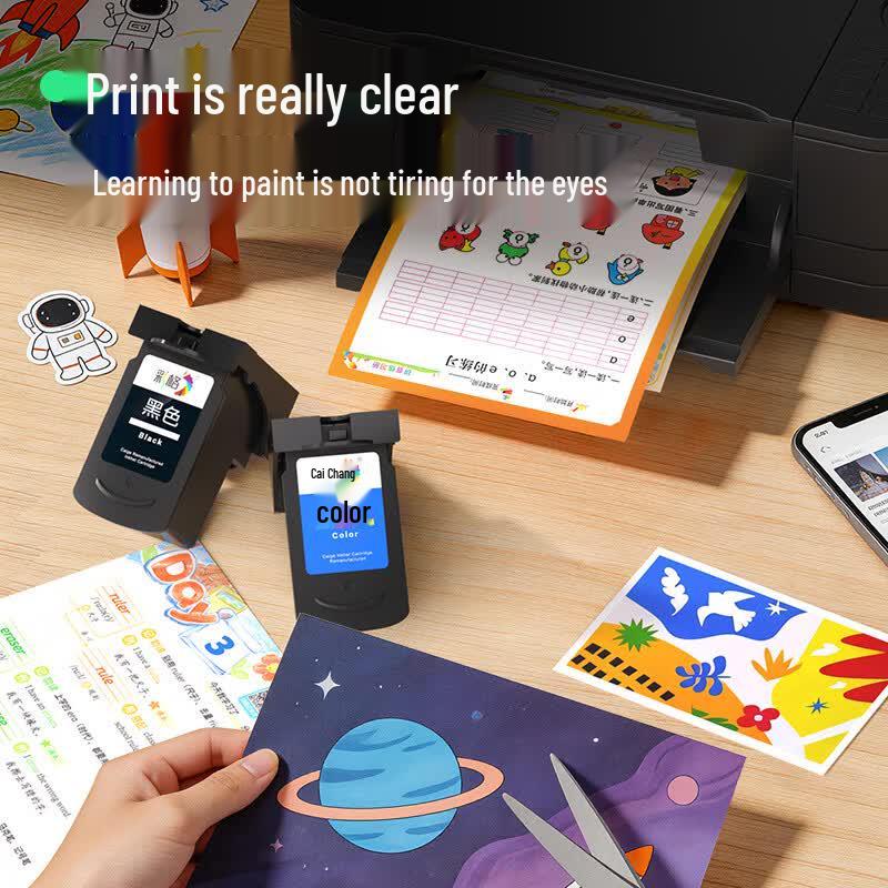 Compatible Canon PG645XL Black & CL646XL Color Ink Double Pack