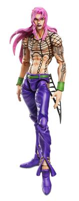 Figurină super mobilă Bizarre Adventure Part 155 mm Figurină mobilă pictată "JoJo's 5" "Diabolo" aprox.. PVC&ABS&nylon