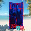Customizable personalized beach towels Marcus and Martinus themed designs.Suitable for the beach, yoga, sports;ideal as beach accessories