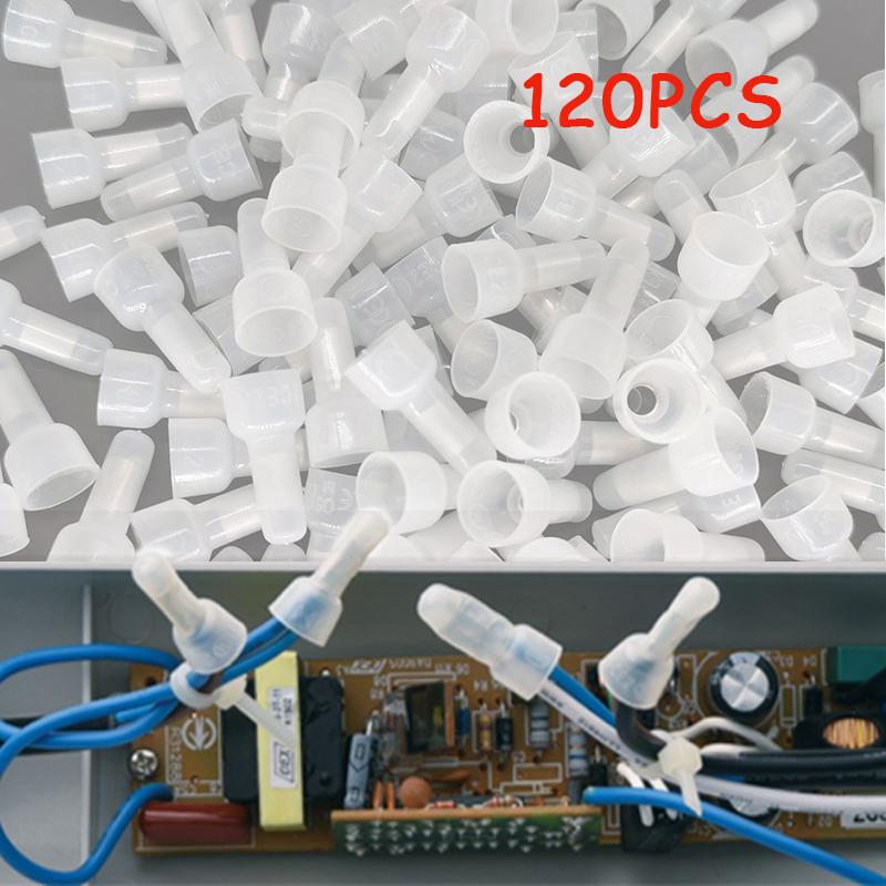 120 ks krimpovacích krytek s uzavřeným koncem, průměr konektoru 22-16, 16-14, 12-10 AWG