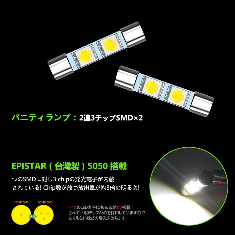 ZXREEK Subaru Levorg VM Serie LED Innenraumleuchte, Fahrzeugmodell Sonderdesign, Innenraumbeleuchtung,