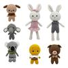 Handmade Crochet Amigurumi Plush Doll Collection Adorable Animal Characters In Soft Pp Cotton
