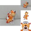 Karl Groundhog Plush Toy 22cm Height Realistic Design Furry Stuffed Animal