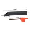 SVJCR1212H11 12×100mm Lathe Turn Tool Holder + VCGT110304-AK H01 Aluminum Inserts