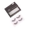 2 Pairs Black Thick Natural Extension Fake Eye Lashes Long False Eyelashes Volume