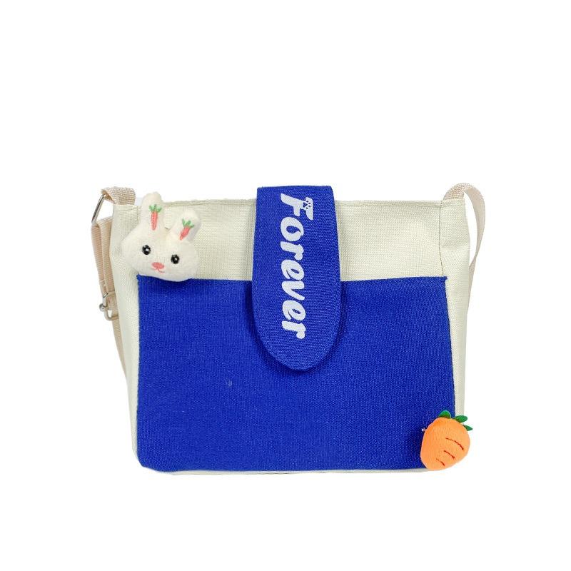 Small Square Bag 2 New Women's Bag Fashionable and Sweet Contrasting Color Shoulder Messenger Bag