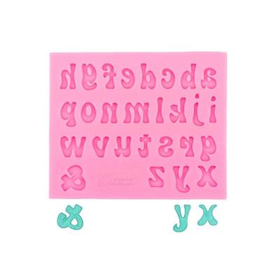 3D Buchstaben Zahlen Silikon Fondantformen Schokoladenkuchenformen Kuchendekoration DIY Werkzeuge Gelee Kekse Backen Druckform