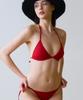 VINAJ Triangle Bikini Panties (Solid/Red)