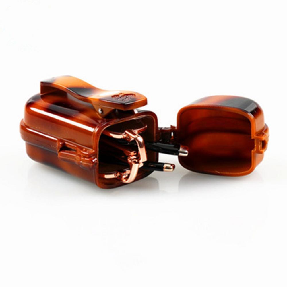 Folding Reading Glasses for Men Women Portable Metal Frame Presbyopic Eyeglasses with Case Unisex Clear Lens