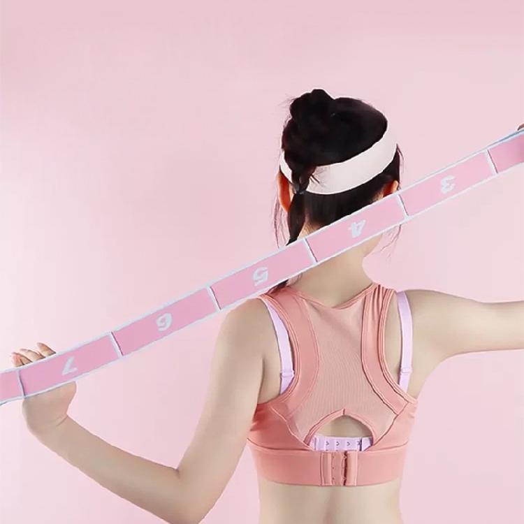 Exercise Strap, Yoga Stretch Assist Strap with Numbered Loop, Easy to Carrying