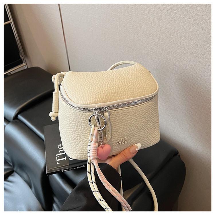 IELGY Ladies Messenger Mobile Phone Bag Fashion Casual All-Match Shoulder Bucket Bag