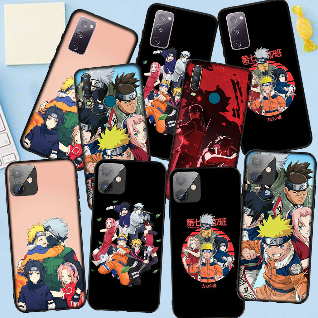 Phone Case for iPhone 17 15 16 Plus Redmi Note 14 12 11 13 Pro Max Huawei P30 P20 Lite OPPO A60 A40 A80 A18 A16 A54 Poster Uchiha Sasuke Naruto Cover