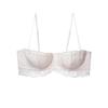 French Style Half Cup Lingerie Women's Summer Thin Bra Gathered and Gathered Accessory Bra Soft Steel Ring Bra