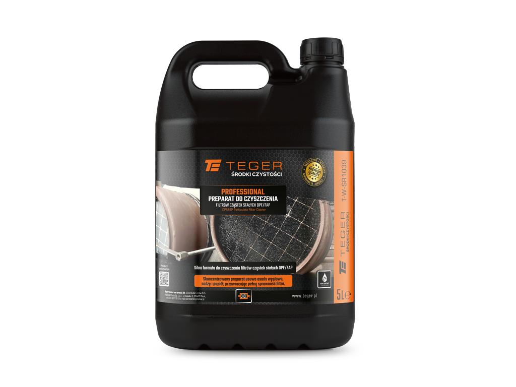 Particle Filter DPF/FAP Cleaning Preparation - Professional, 5L, Teger