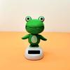 Bobblehead Solar Powered Frog Frog Solar Powered Dancing Swinging Animated Bobblehead Dancer Cute Animated Shaking Head