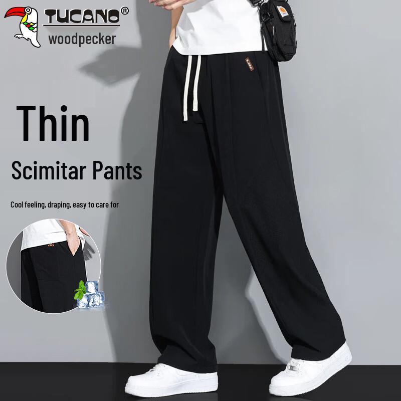 TUCANO Men s Summer Casual Straight Leg Sports Pants L