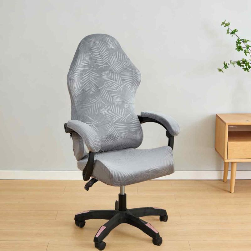 E-sports Gaming Chair Covers Stretchy Velvet Ergonomic Office Computer Game Chair Cover Home Chair SeatCover With Armrest Covers
