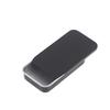 60*34*11mm Slide Cover Aluminum Box Refillable Containers Square Storage Box Cosmetic Lip Balm Cream Jewelry Pill Case
