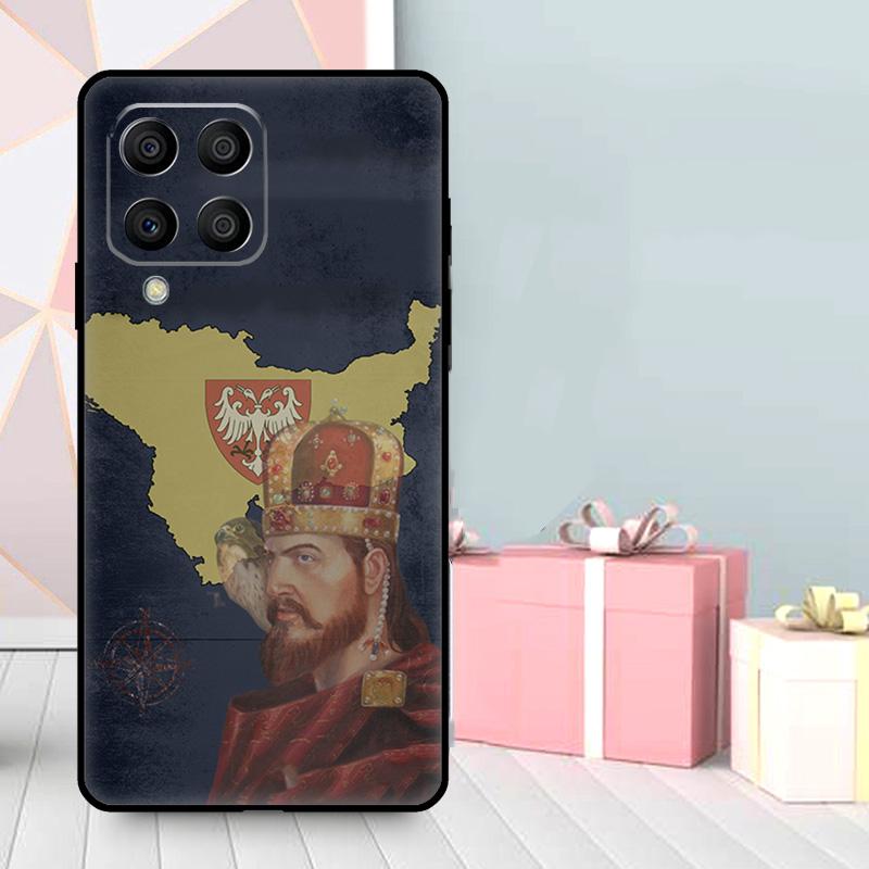 Flag of Serbia Serbian Case For Samsung Galaxy M56 M52 M32 M53 M16 M11 M21 M31 M35 M12 M13 M14 M15 M36 M55 M34 M54