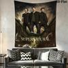supernatural Wall Tapestry Aesthetic Wall Hanging Printed Fabric Blanket Decorative Tapestries for Bedroom Living Room Home Decor