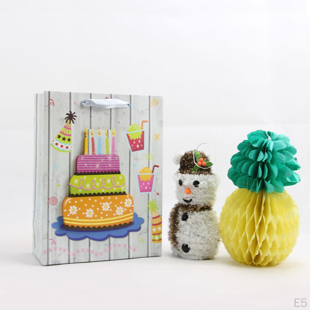 Party Gift Bag with Flat Handles - Birthday