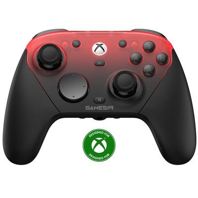 GameSir G7 Pro اتصال لعبة لاسلكي متوافق مع Xbox Series و Xbox ومع تأثير هول TMR 1000Hz استطلاع الجيروسكوب ومقبس الصوت Xbox أسود