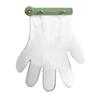 YUYAKESHI Disposable Glove Rack with Clips, Wall-Mounted Storage for Home and Shop, Easy Access, Wall Sticker (Green Clip + 200 Gloves)