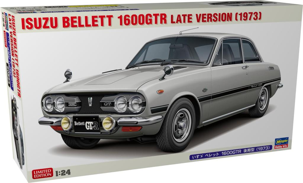 Hasegawa Isuzu Bellett 1600GTR Late Model 1973 Plastic Model Kit 20823 1/24