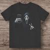 Vtipné tričko Ghostface Selfie 100% Bavlna Pánské Dámské Trička Top, Mashup Filmu Vřískot, Halloweenský Kostým Unisex Tričko