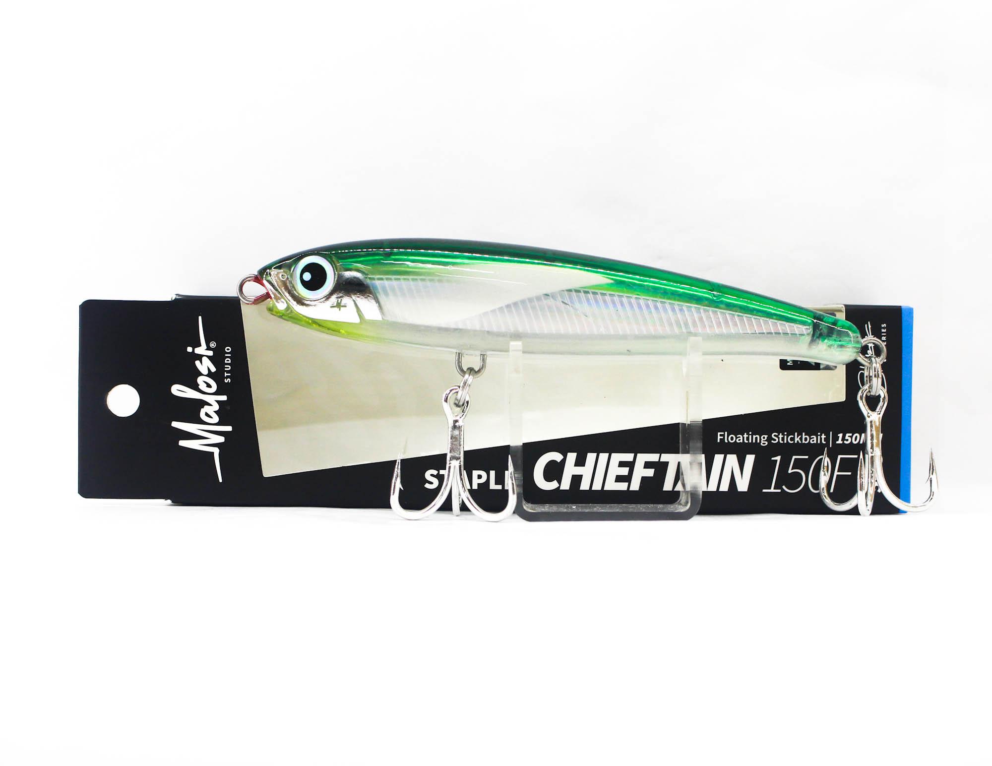 Malosi SCH150F-ED Staple Chieftain 150F Floating Lure Emerald (2645)