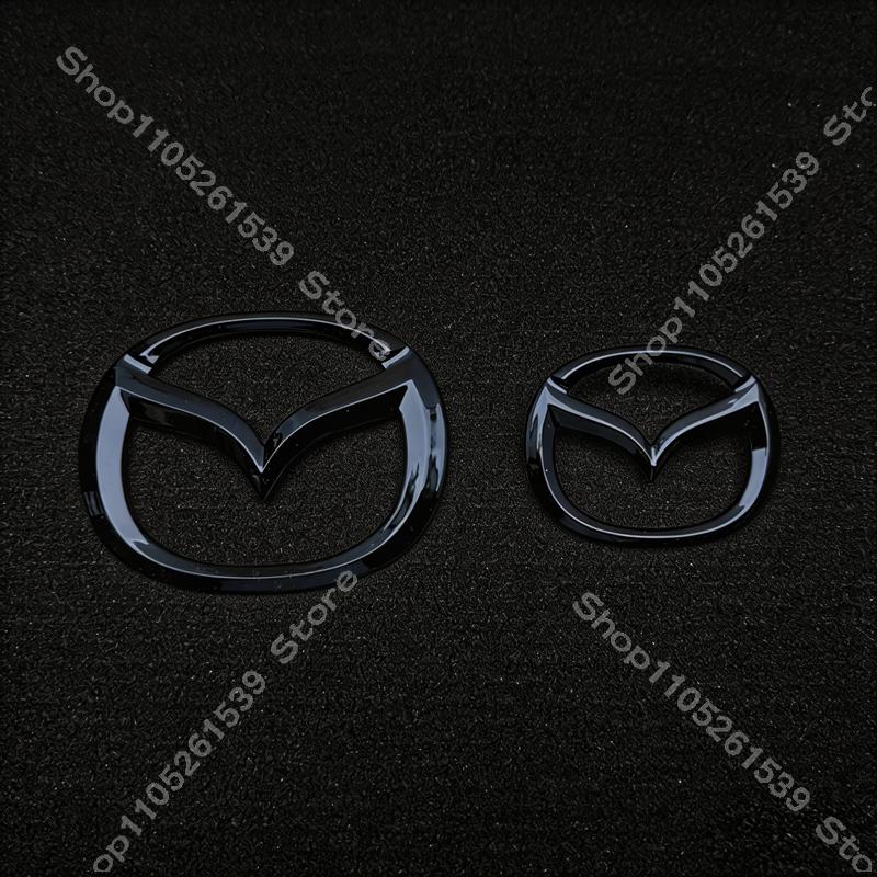For MAZDA MX5ND 2015-2016 2017 2024 2025 2026  Front Grille Trunk Steering Wheel Emblem Decorate Sticker MX5 Logo Accessories FF17