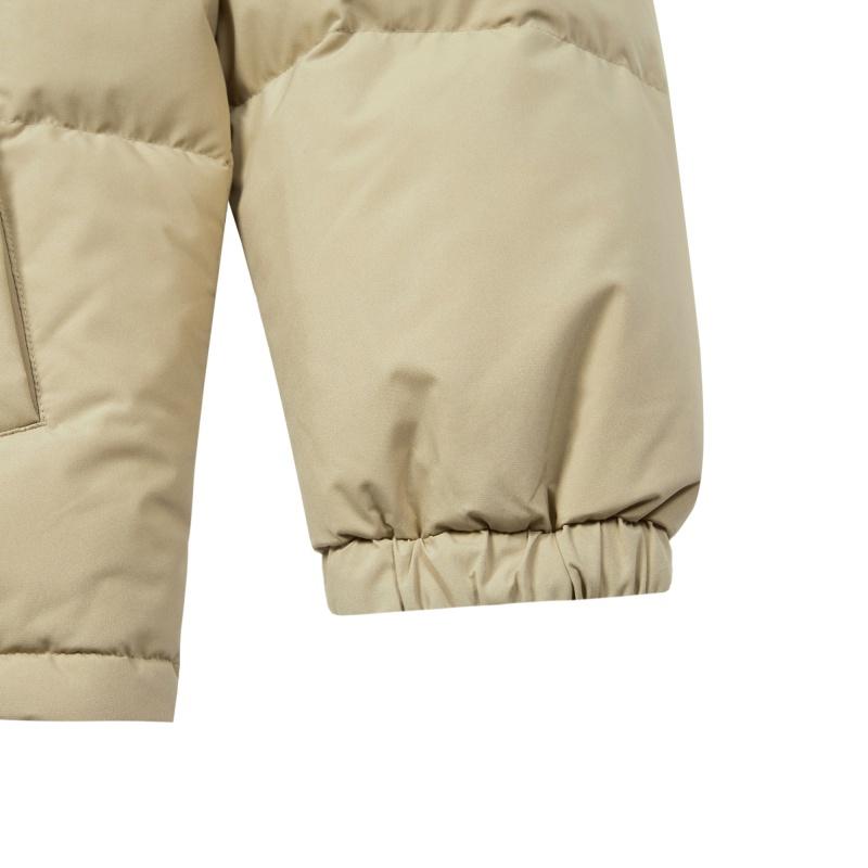 New Balance Warm and Windproof Sports Down Jacket Asia Sizing 'Beige Grey' Men's AMJ14306-BEI