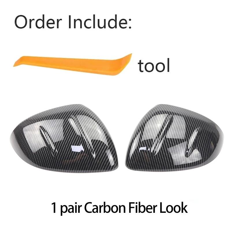 

Carbon Fiber Pattern Black Side Mirror Cover Caps for Mercedes-Benz GLC X254 C254 200 300 350 400 GLC43 GLC63 43 63 2025-2025