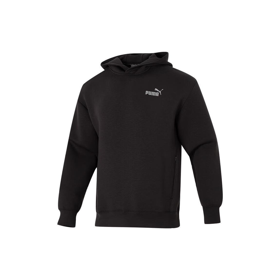 

Puma Спортивная дышащая свободная повседневная толстовка с капюшоном для мужчин, черная 673879-56 L