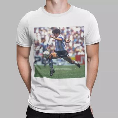 Tricou Diego Maradona Retro Cool Cadou Tricou Fotbal Anii 80 90 UK Tricou Unisex