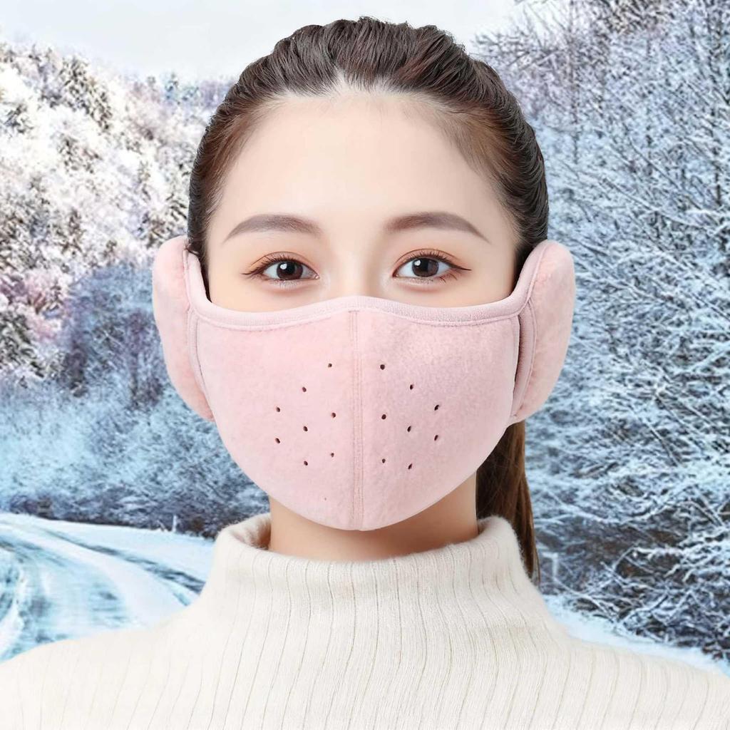 Winter Cycling 2-in-1 Windproof Mask with Ear Protection for Men and Women