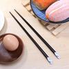 Handmade Japanese Natural Rosewood Chopsticks Printed Wooden Chopsticks(3)