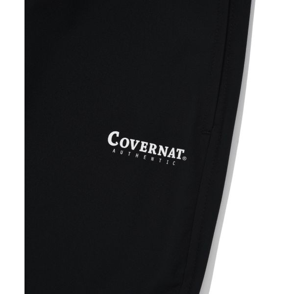 Covernat Ss24 Logo Elastic Waist Comfortable Casual Shorts Unisex shorts Black CO2402SO22BK