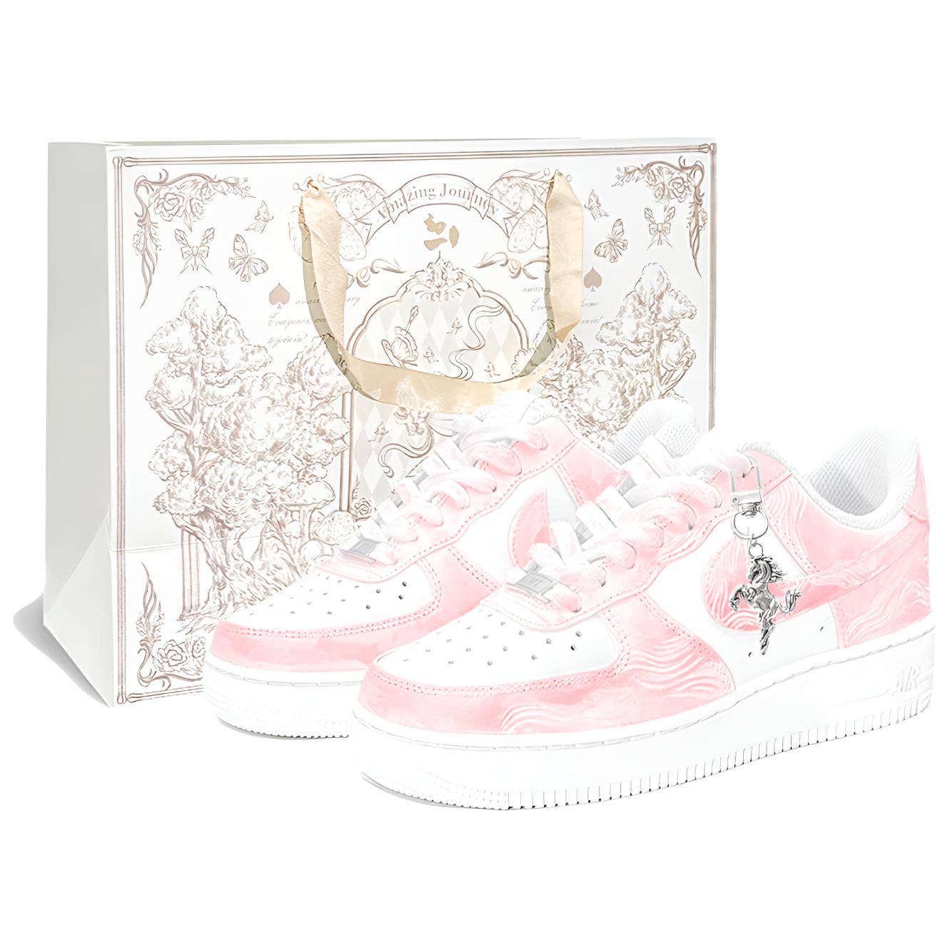 

Nike Air Force 1 First Day Of The Year Culture CNY Horse Year Collection, Shopping Bag, Pink Abrasion Resistant Balance DD8959-100(TeamTwo-bag) 36.5