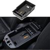 EDBETOS Center Console Organizer Tray Compatible With Jeep Renegade Accessories 2015-     Armrest Glove Box Secondary Storage (Black Trim)